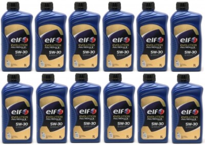 Elf Evolution FULL-TECH LLX 5W-30 Motoröl 12x 1l = 12 Liter