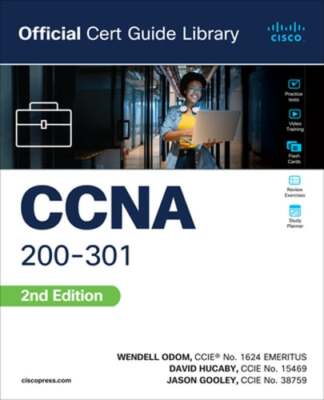 CCNA 200-301 Official Cert Guide Library by Wendell Odom: Used