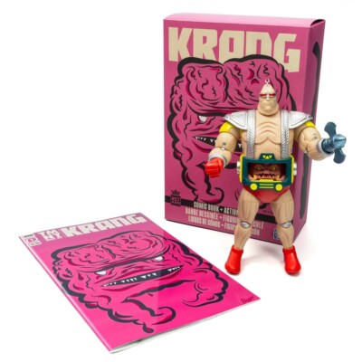 TMNT Krang With Throwback Robot BST AXN 8  XL