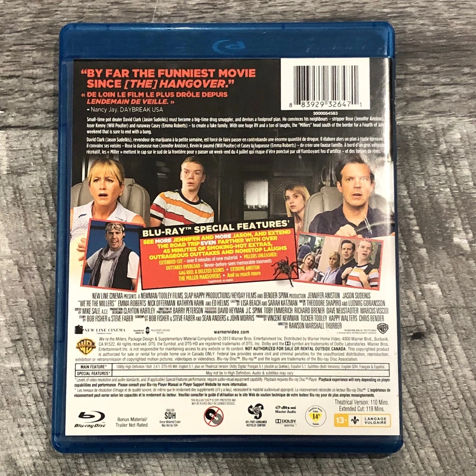Were the Millers (Blu-ray/DVD, 2013, 2-Disc Set, Canadian) - Image 2 of 3