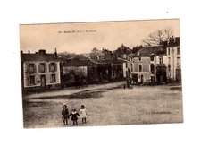 Postcard postcard 49 Maine et Loire: Gesté, la Place