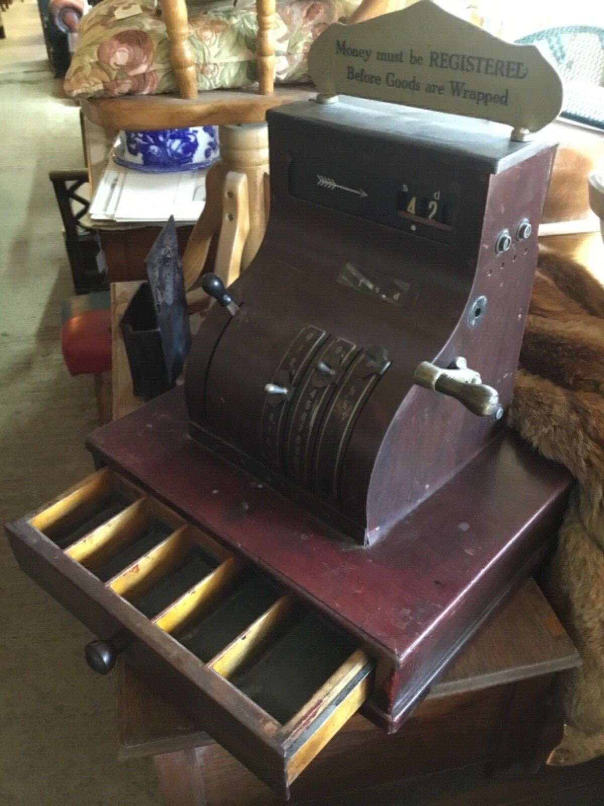 Antique cash register eBay