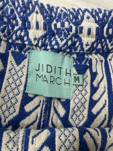 Judith March pantaloncini corti tribali nappa ricamati colorati donna taglia M usati in ottime condizioni - Foto 5 di 10