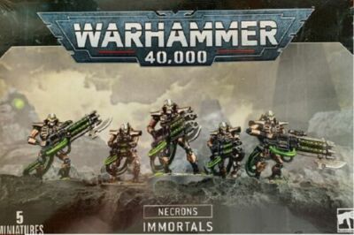  Necron Immortals Deathmarks Warhammer 40K Necrons NEW