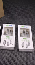 2PK EG Tech EGC35 Charging CORD WITH 2 IN 1 BRAIDED MICRO AND TYPE-C FREE SHIPP.