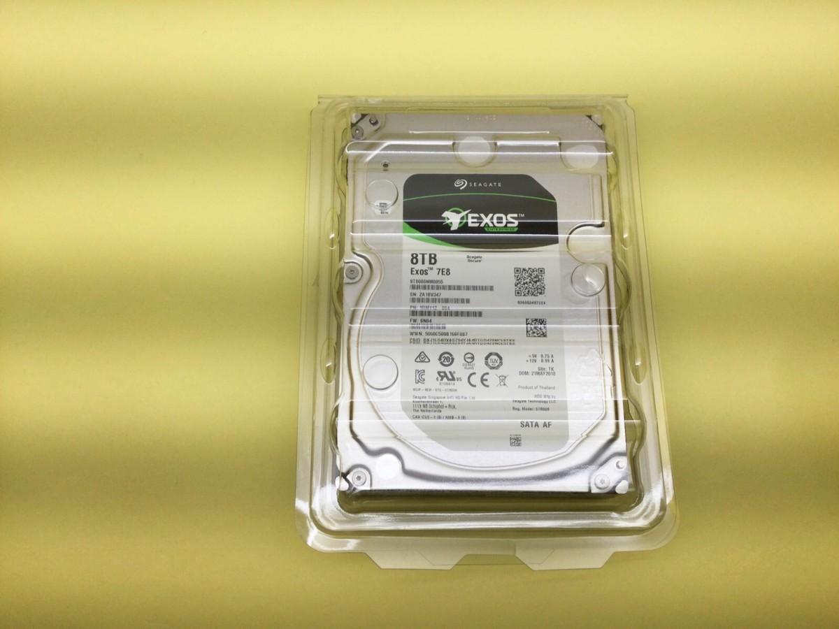 Seagate Exos 7E8 8TB 7.2K SATA 6Gbps 3.5 Seagate Exos 7E8 8TB 7.2K SATA 6Gbps 3.5