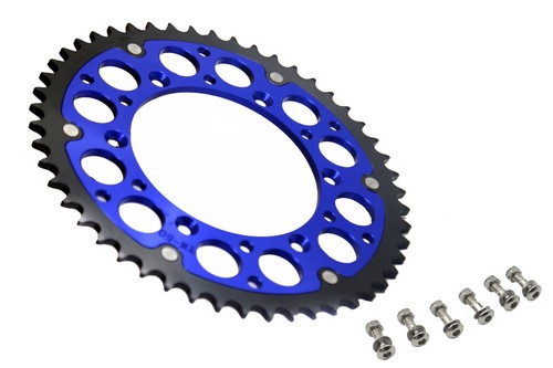 Piñón de cadena híbrido trasero 48T KKE para YAMAHA YZ125/250 YZ250F WR250F/450F 2024 - Imagen 3 de 8