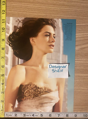 Ann Hathaway In Strapless Marchesa Dress Scene Magazine Photograph | eBay