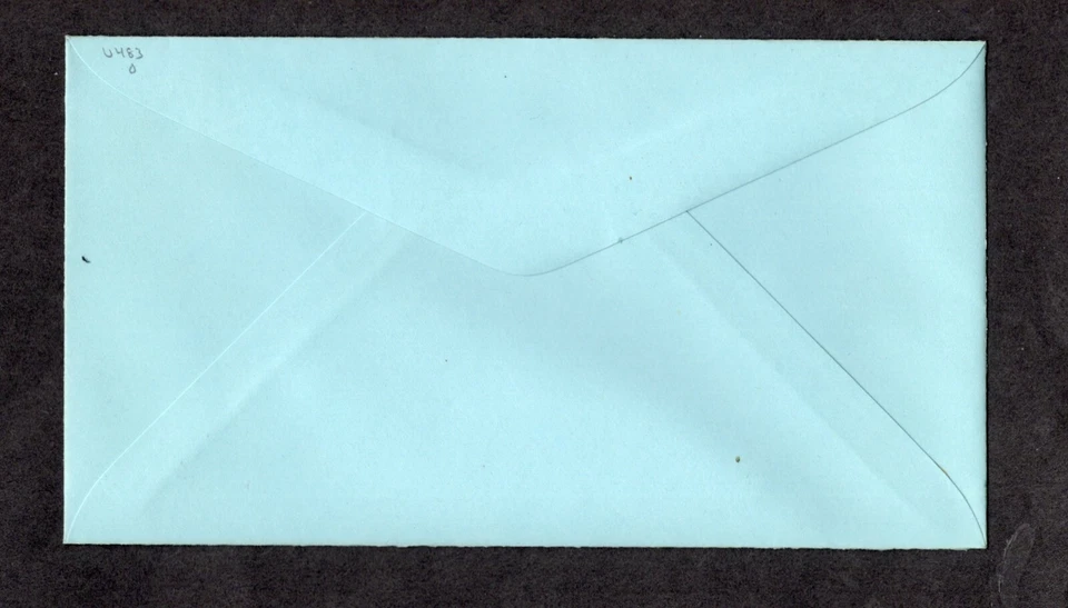 Scott U483 – UPSS 2191‑32 – 1½¢ Brown on Blue – Mint Never Hinged Entire - Image 2 of 2