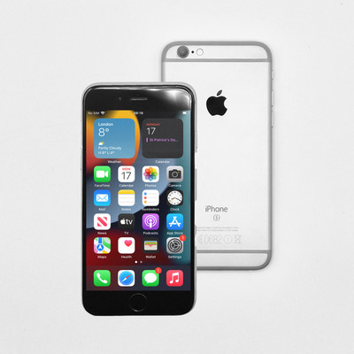 Apple iPhone 6s - 64GB (Entsperrt) - Silber - A/B Zustand - Voll Funktionsfähig