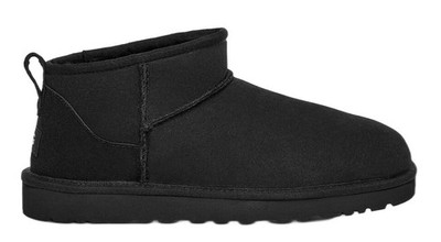 UGG CLASSIC ULTRA MINI HERREN 1137391 SCHWARZ BLACK WILDLEDER WEICH WOLLE ORIGINAL