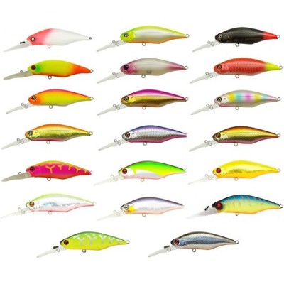 Pontoon21 Chaos 72F DR 7,2cm 9,8g Schwimmender Wobbler Forelle Barsch Hecht