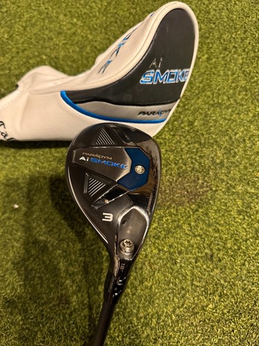 Callaway AI Smoke Max 3 18* Hybrid, Cypher 60 Regular Flex, RH