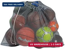 Mesh Equipment Bag - 32" x 36" and 24" x 36" - Adjustable, sliding drawstring co