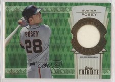 2014 Topps Tribute Titans Relics Green 11/25 Buster Posey #TTR-BP 0b0