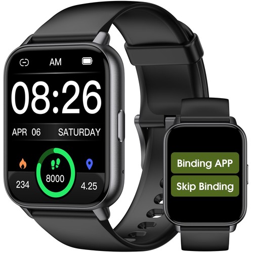 Smart Watch No App/Phone Required, Long Battery Life Fitness Tracker Watch,HD...