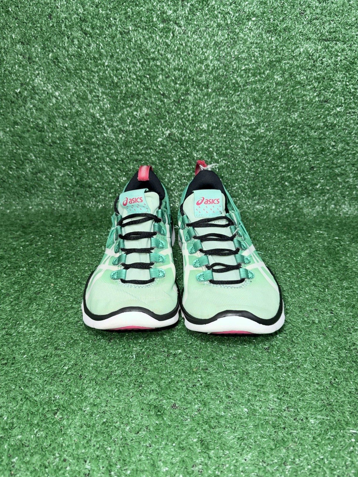 ASICS Womens Size 7 Mint Green Athletic Training Gel-Fit Fitness Shoes S465N thumbnail 5