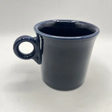 Fiesta HLC Ring Handle Coffee Cup Mug Fiestaware  Dark Blue