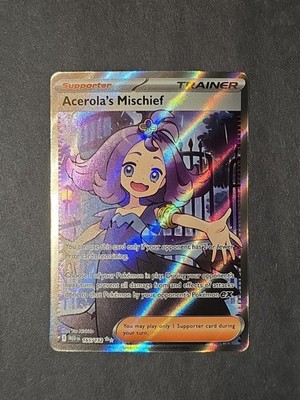 Acerola's Mischief 165/132 Pokemon Mega Evolution Full Art NM