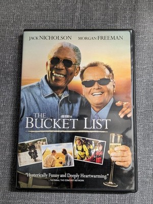 The Bucket List DVD 2007 Jack Nicholson Morgan Freeman Rob Reiner