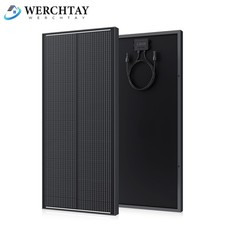 100W Watt Monocrystalline Solar Panel 12V N-Type 18BB RV Camp Home Boat OffGrid