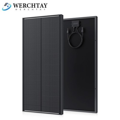 100W Watt Monocrystalline Solar Panel 12V N-Type 18BB RV Camp Home Boat OffGrid