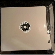 A -Z White Vinyl Record Dividers Letters on both sides of divider 