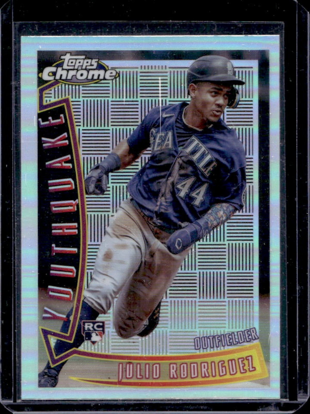 2022 Topps Chrome Sonic Julio Rodriguez 1996 Youthquake RC Rookie #YQ-2 Mariners