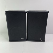 Vintage Mini Advent Bookshelf Indoor Outdoor Speakers Pair Tested Working