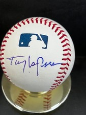 TONY LA RUSSOA SIGNED MLB BASEBALL HALL OF FAMER PLAYER/MANAGER