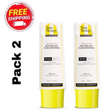 2 X SunScoop 3 Niacinamide Fluid Sunscreen SPF 50 Reduces Pigmentation 45ml 