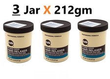 3 Packs Tcb Hair Relaxer No Base Creme Super Jar 3 X 212 gm