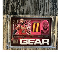 Panini 2024-25 Silhouette NBA Gear LeBron James Cavaliers Memorabilia #NG-LBJ