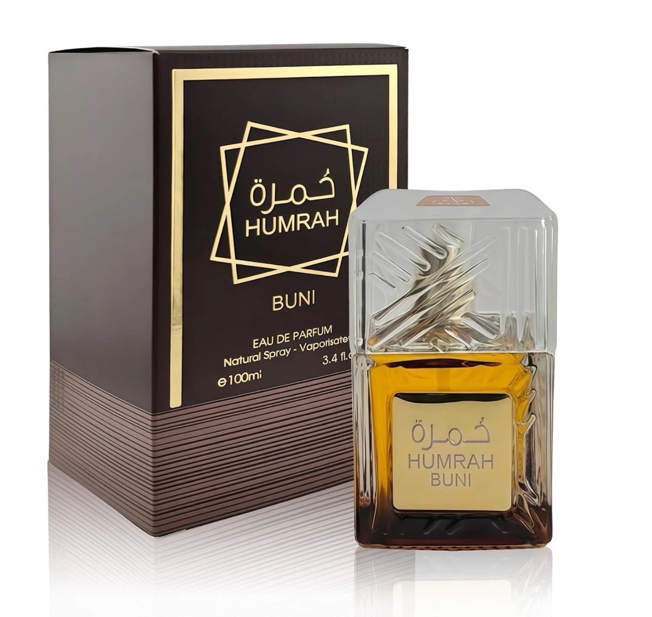 HUMRAH BUNI – 3.4oz Eau de Parfum Spray, Unisex Cologne/Perfume