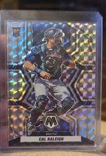 2022 Panini Mosaic - Rookies Cal Raleigh #242 Mosaic Prizm (RC)