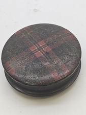 Vintage McPherson Clan Tartan Ware Box Scottish Box