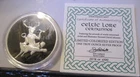 Celtic 1 oz .999 silver Colorized Proof Round CERNUNNOS Capsule & COA # 0278
