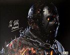 Kane Hodder Signed Photo Jason Friday the 13th Horror Autogr