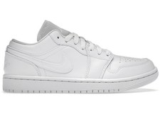 Size 11 - Jordan 1 Low Triple White 2022  Women's DV0990-111