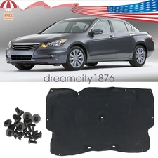 Front Hood Engine For Honda Accord 2008-2013 Sound Insulation Pad Heat Shield