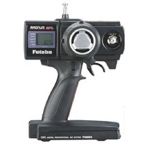 RADIOCOMANDO A VOLANTINO SISTEMA DIGITALE FUTABA MEGA TECH T2PL CON QUARZO
