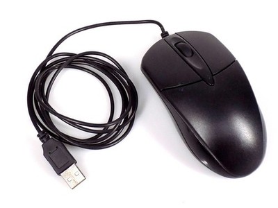 Inter-Tech KB-118 Optical Wheel USB Mouse Black Optische Maus Schwarz 88884075