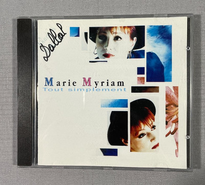 Marie Myriam - Tout Simplement CD 1992 French Pop Laureen Music