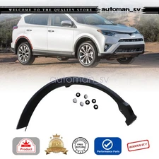 Fit 2016-2018 Toyota Rav4 Rear Wheel Flare Arch Molding Trim Right Passenger New
