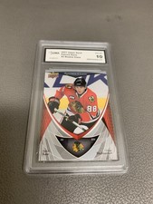 Chicago Blackhawks Patrick Kane 2007 Upper Deck #3 Rookie Card GMA 10 GEM-MT. rookie card picture