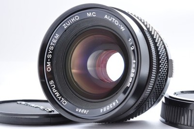 【美品】ZUIKO MC AUTO-W f=35mm 1:2 Olympus OM-System Zuiko MC Auto-W 35mm f/2 Wide Angle MF Lens [N