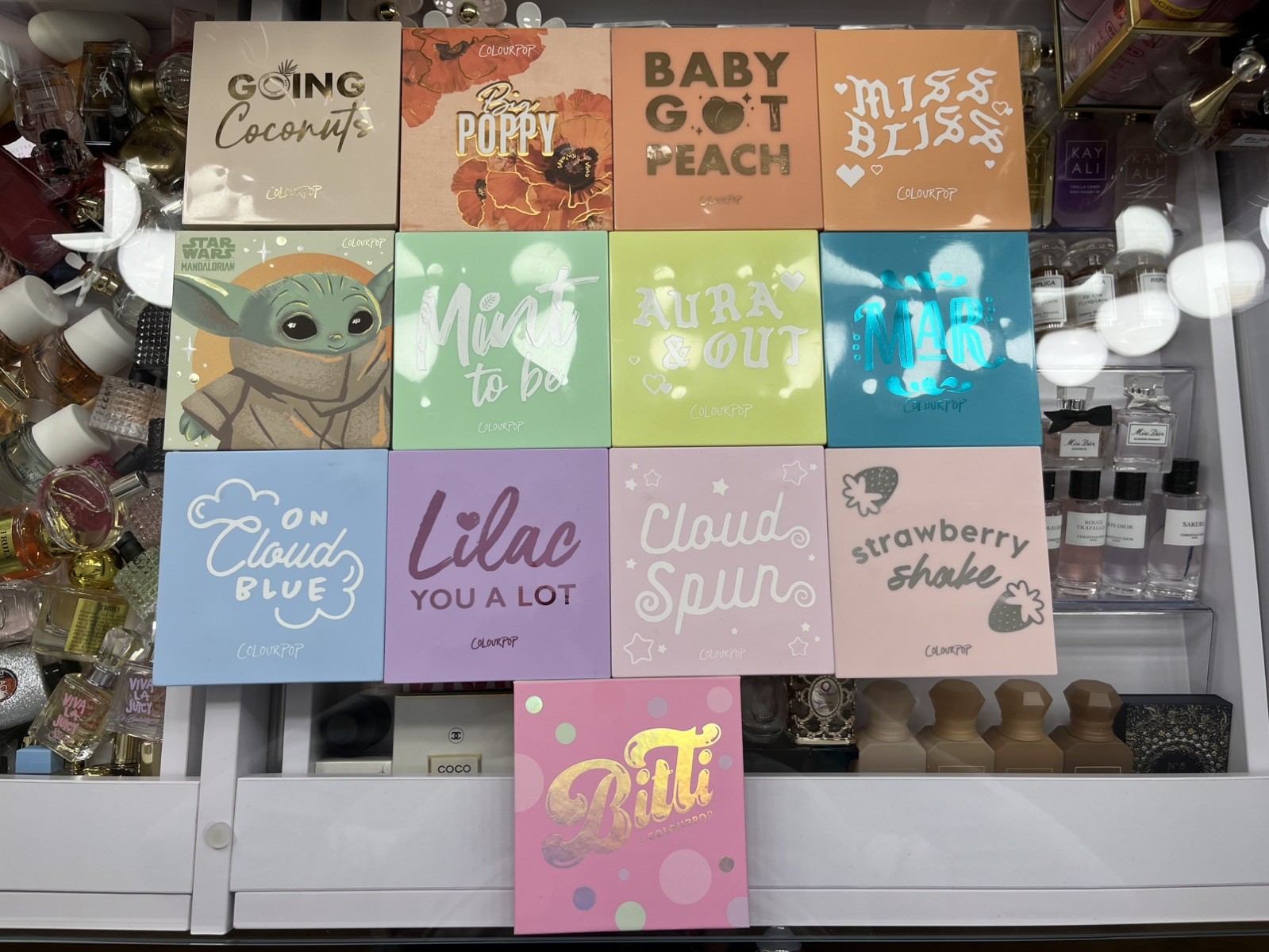 Bundle of 13 Colourpop Eyeshadow Palette Limited Edition.