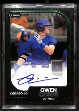 2025 Pulse Lumin Autograph #LA-OCA Owen Caissie /25