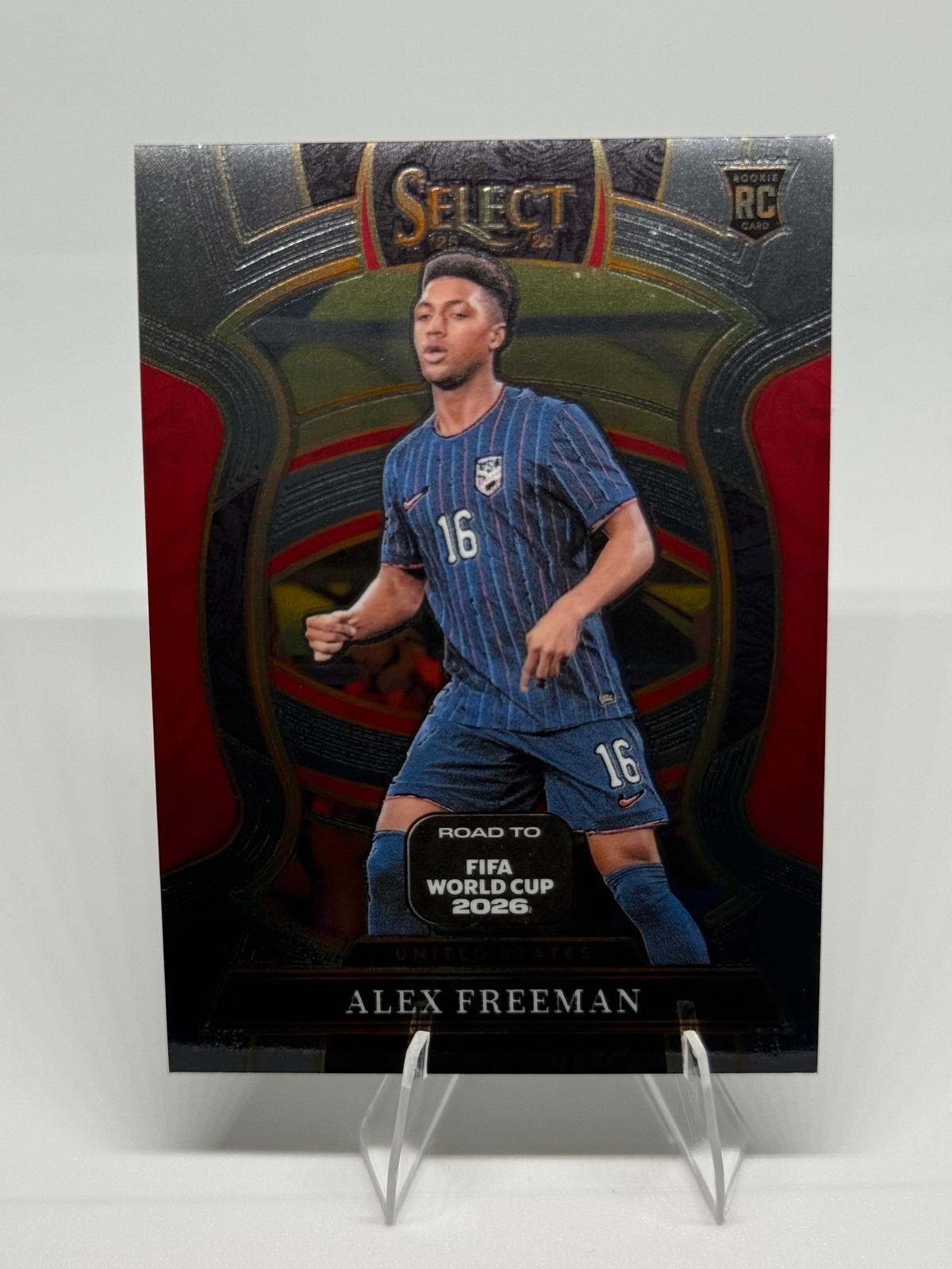 2025-26 Panini Select Road to FIFA World Cup #82 Alex Freeman
