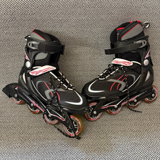 Bladerunner Igniter Pro 80 Men's Inline Skates, Size 10, Black/Gray/Red